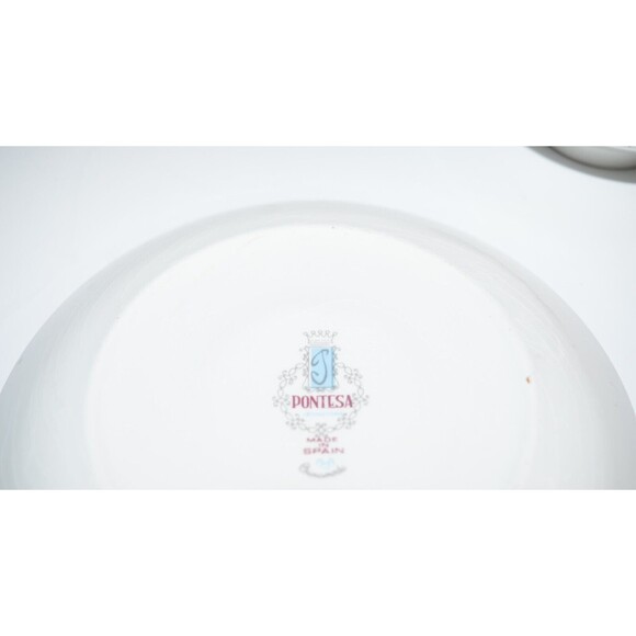 Vtg Pontesa Granada coffee Cup & Saucer Ironstone Castillian replacement - Picture 4 of 7